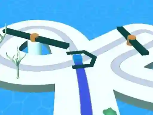 Jwèt Path Paint 3d sou entènèt