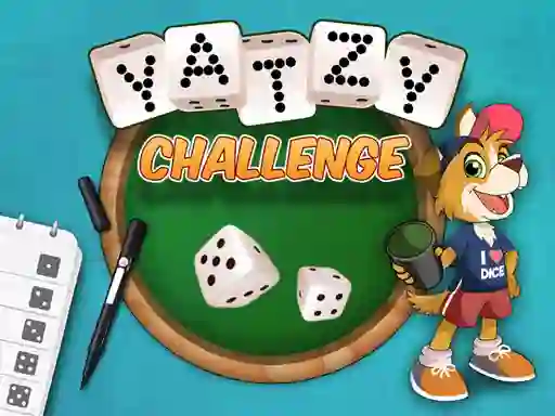 Jwèt Yatzy Challenge sou entènèt
