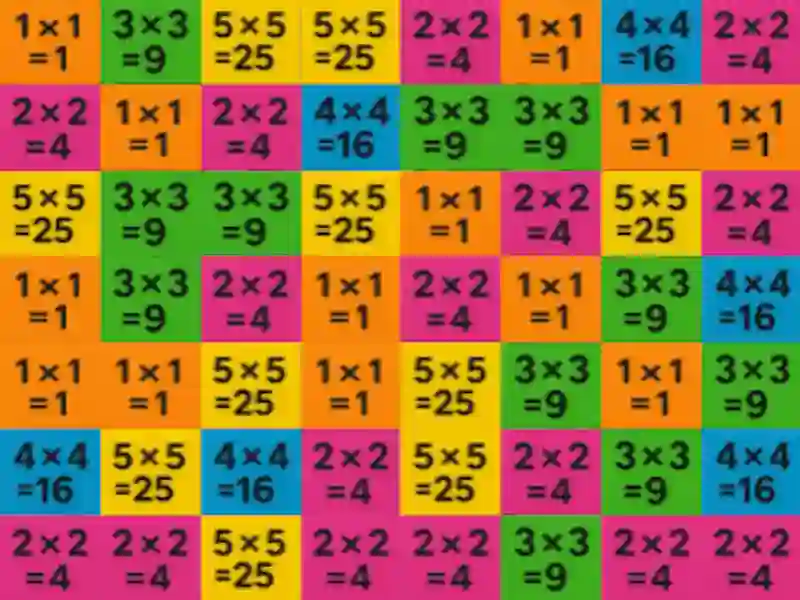 Jwèt Tricky Easy Squares sou entènèt