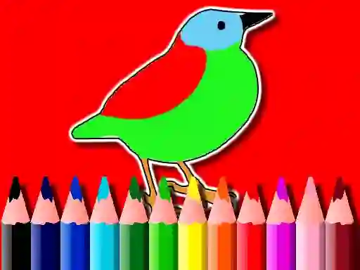 Jwèt Back To School: Birds Coloring Book sou entènèt