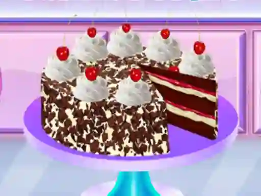 Jwèt Real Black Forest Cake Cooking sou entènèt
