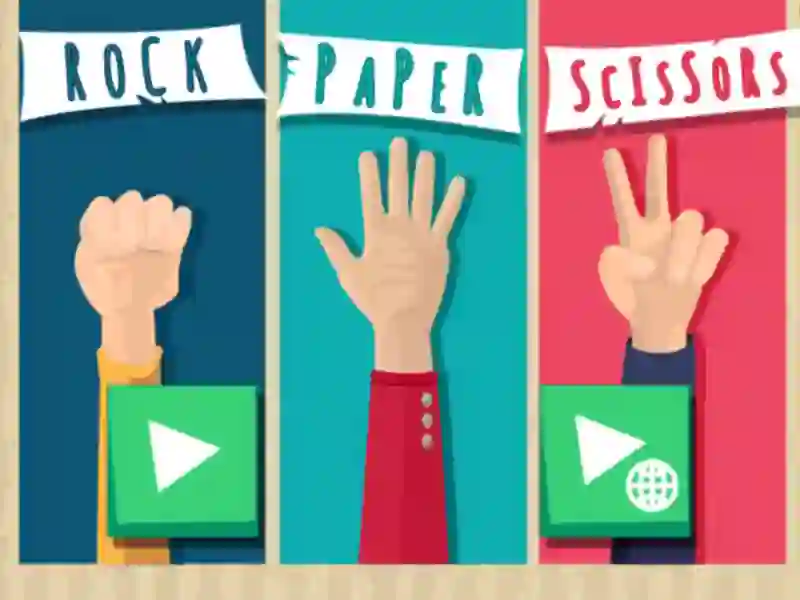 Jwèt Rock Paper Scissors sou entènèt