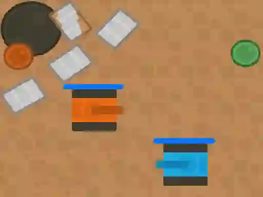 Jwèt Tank War sou entènèt