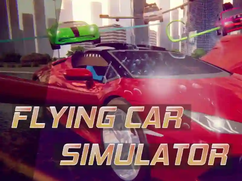 Jwèt Flying Car Extreme Simulator sou entènèt
