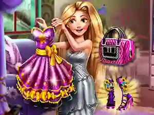 Jwèt Find Rapunzel's Ball Outfit sou entènèt