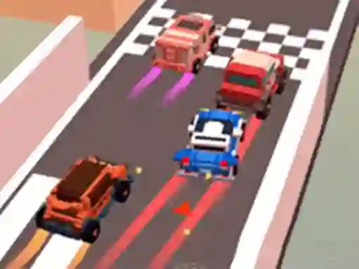 Jwèt Crazy Racing 2 Player sou entènèt