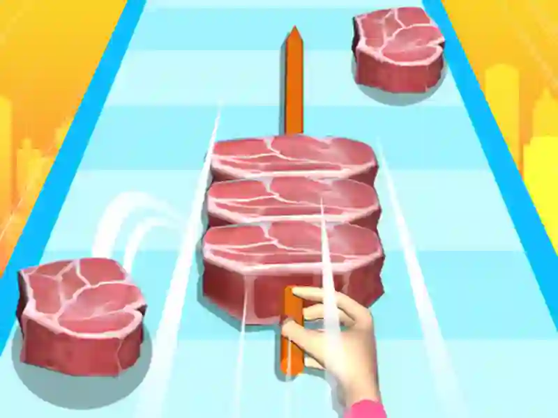 Jwèt Bbq Stack Run sou entènèt