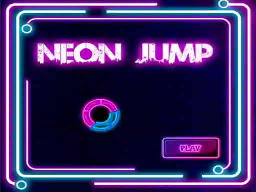 Jwèt Neon Jump sou entènèt