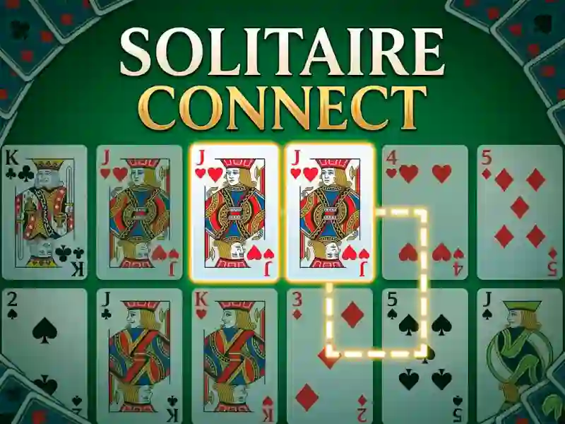 Jwèt Solitaire Connect sou entènèt