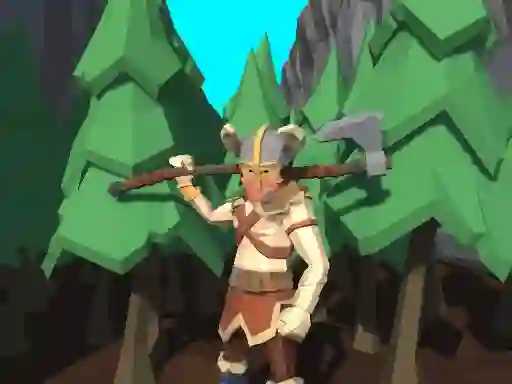 Jwèt Magic Wood Lumberjack sou entènèt
