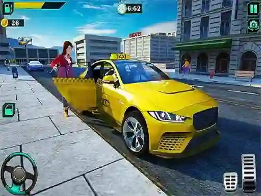 Jwèt Taxi Simulator sou entènèt