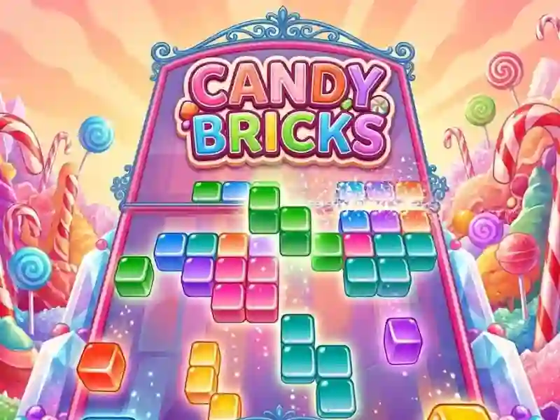 Jwèt Candy Bricks sou entènèt
