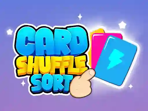 Jwèt Card Shuffle Sort sou entènèt
