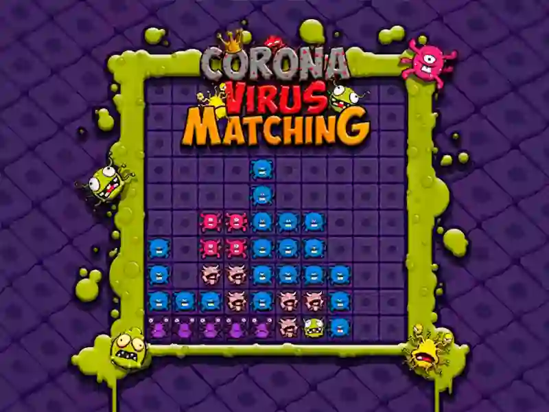 Jwèt Corona Virus Matching sou entènèt