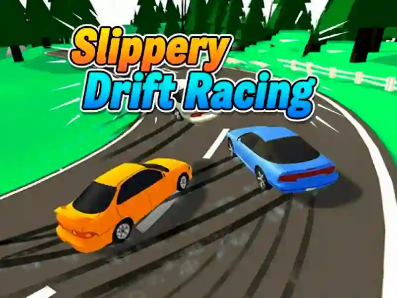 Jwèt Slippery Drift Racing sou entènèt