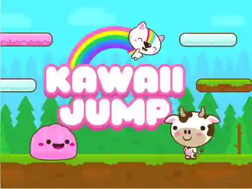 Jwèt Kawaii Jump sou entènèt