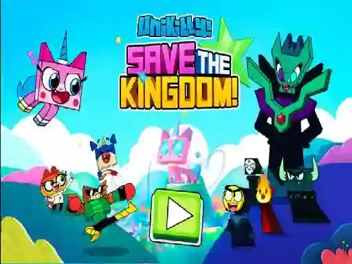 Jwèt Unikitty Saves the Kingdom sou entènèt