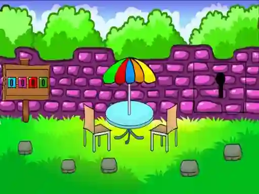 Jwèt Backyard Escape 2 sou entènèt
