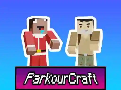 Jwèt Parkour Craft Noob Steve sou entènèt