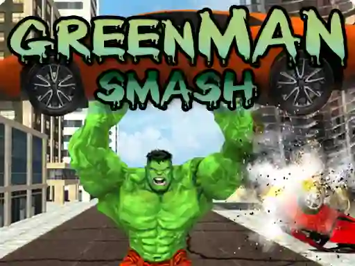 Jwèt Green Man Smash sou entènèt