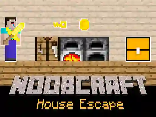 Jwèt Noobcraft House Escape sou entènèt
