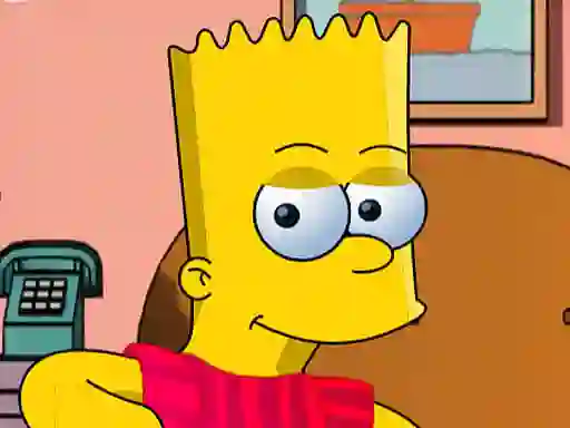 Jwèt Bart Simpson Dress Up sou entènèt
