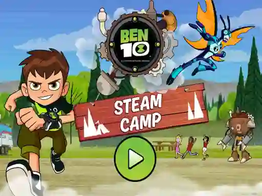 Jwèt Ben 10 Steam Camp sou entènèt