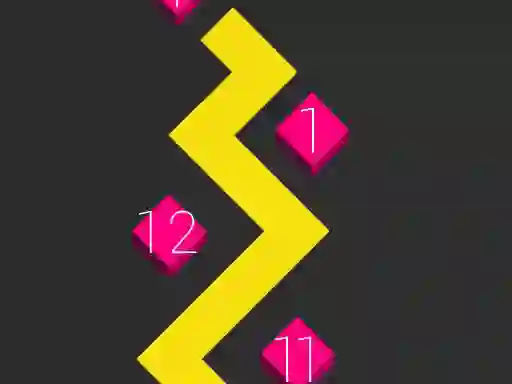 Jwèt Zig Zag Switch Color sou entènèt
