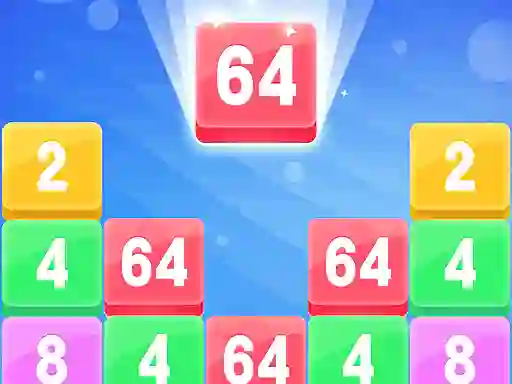 Jwèt 2048 Merge Block sou entènèt