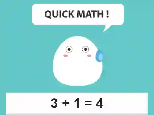 Jwèt Quick Math sou entènèt