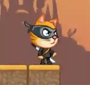Jwèt Ninja Cat Exploit sou entènèt