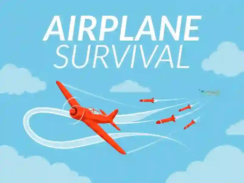 Jwèt Airplane Survival sou entènèt