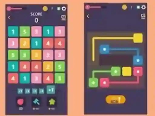 Jwèt 3 in 1 Puzzle sou entènèt