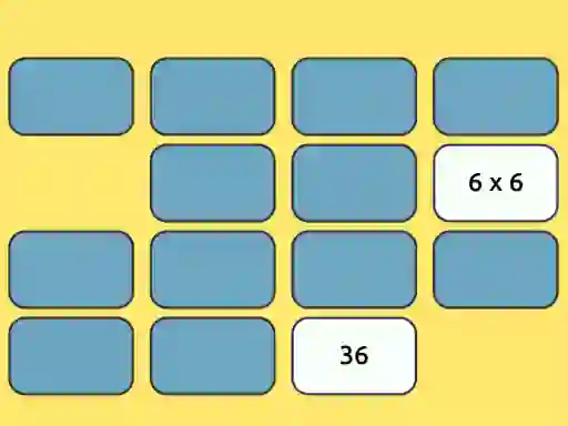 Jwèt Math Memory sou entènèt