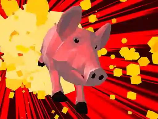Jwèt Crazy Pig Simulator sou entènèt