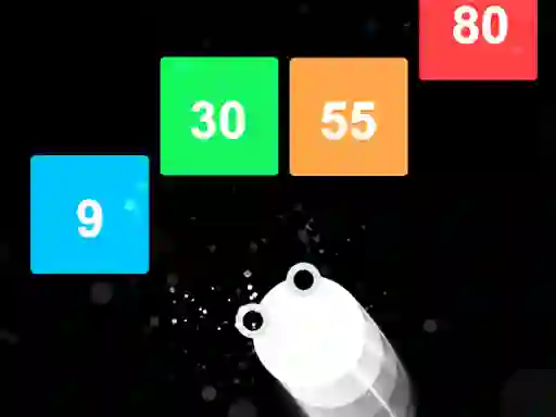 Jwèt Snake vs Numbers sou entènèt