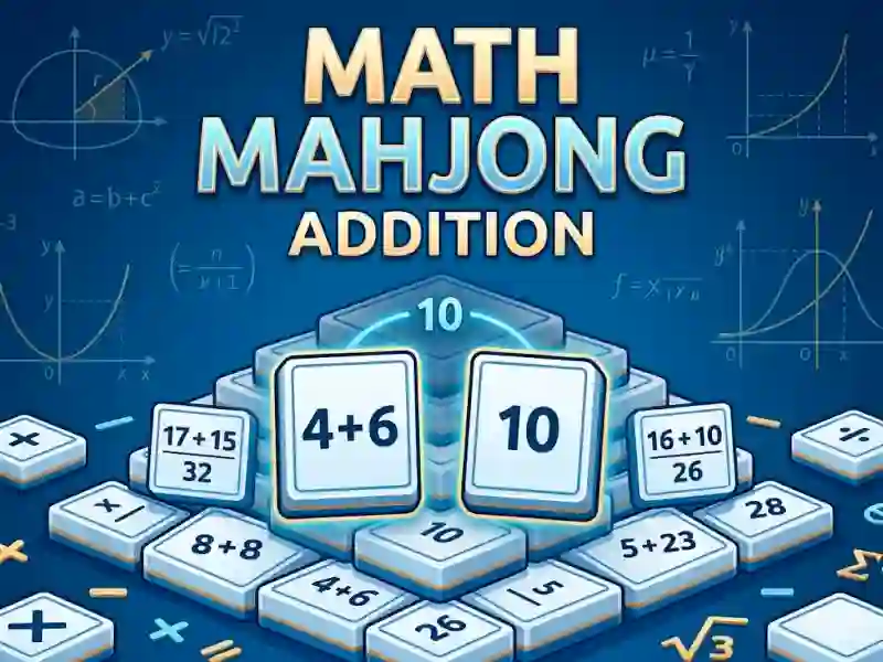 Jwèt Math Mahjong Addition sou entènèt