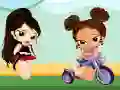 Jwèt Bratz Babyz: Mall Crawl sou entènèt