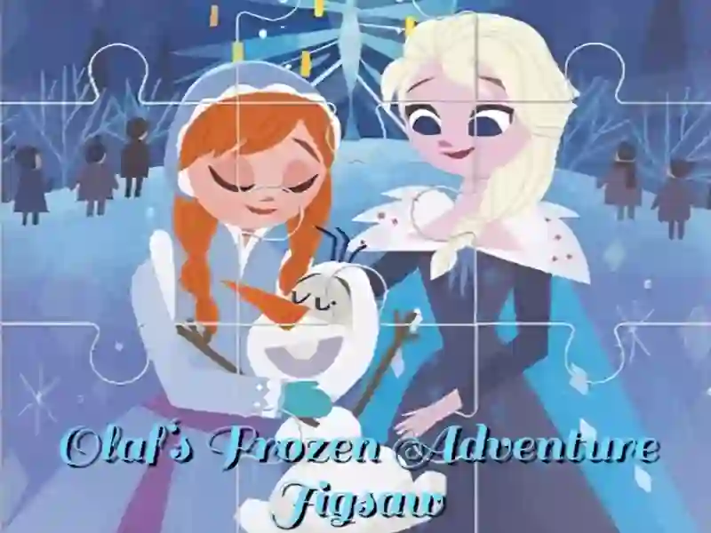 Jwèt Olaf‘s Frozen Adventure Jigsaw sou entènèt