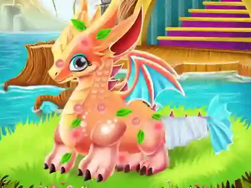 Jwèt Cute Dragon Recovery sou entènèt