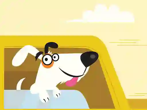 Jwèt Adorable Puppies in Cars Match 3 sou entènèt