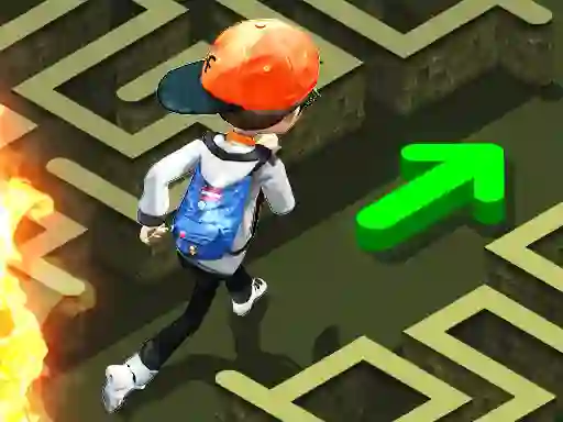 Jwèt Labo 3d Maze sou entènèt