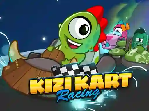 Jwèt Kizi Kart Racing sou entènèt