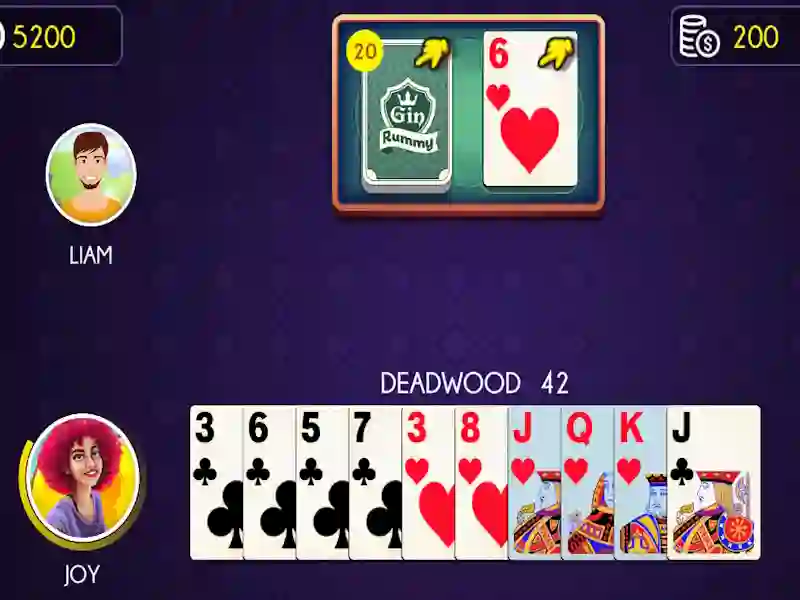 Jwèt Gin Rummy sou entènèt