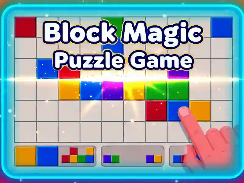 Jwèt Block Magic Puzzle Game sou entènèt
