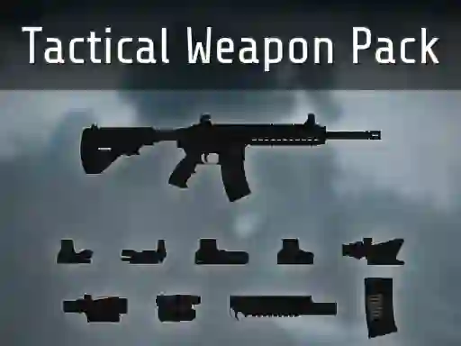 Jwèt Tactical Weapon Pack sou entènèt