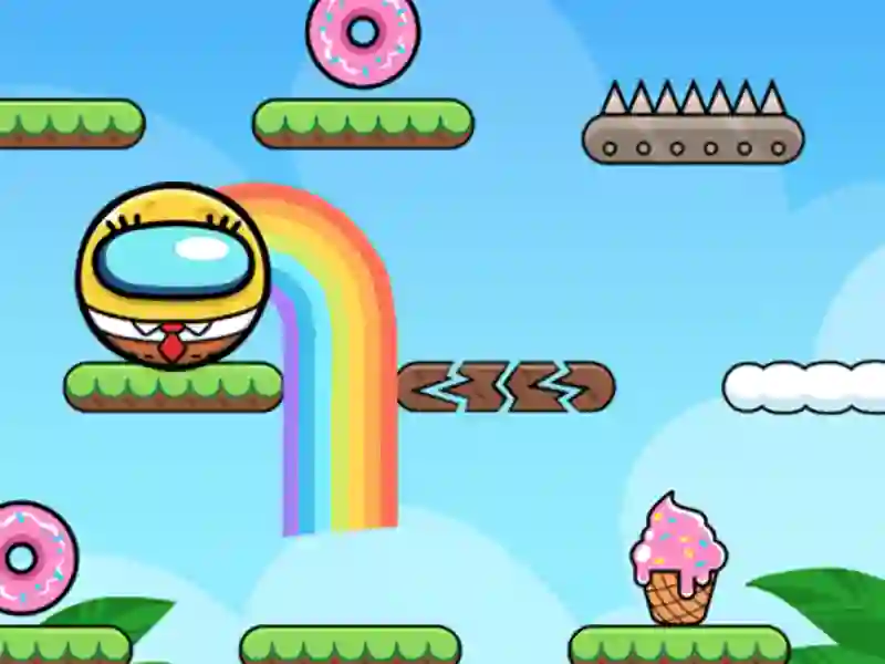 Jwèt Bounce Ball Online sou entènèt