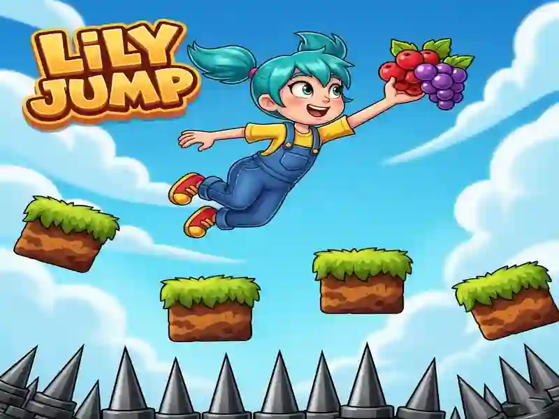 Jwèt Lily Jump sou entènèt