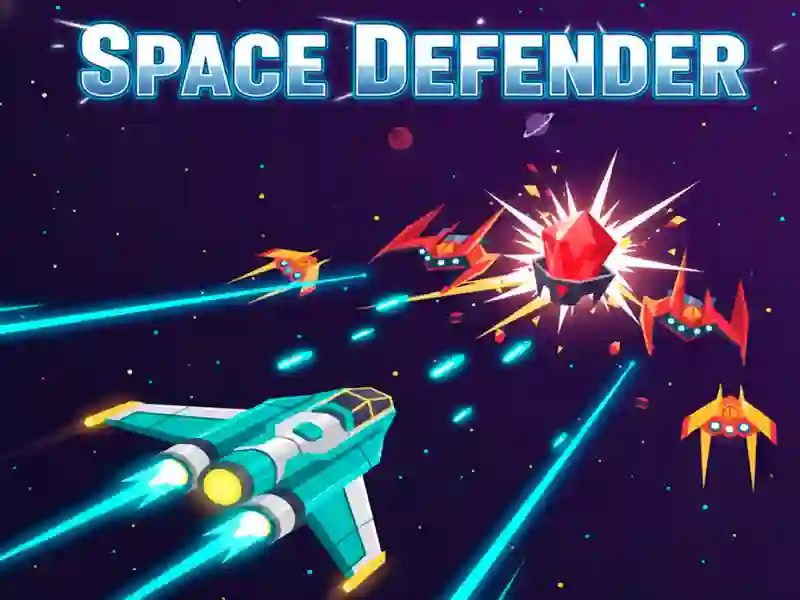 Jwèt Space Defender sou entènèt