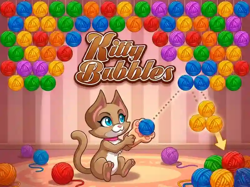 Jwèt Kitty Bubbles sou entènèt